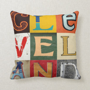 CLEVELAND! THROW PILLOW