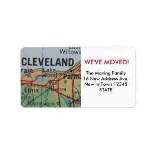 Cleveland We've Moved label