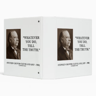 Cleveland Whatever You Do, Tell The Truth Binder