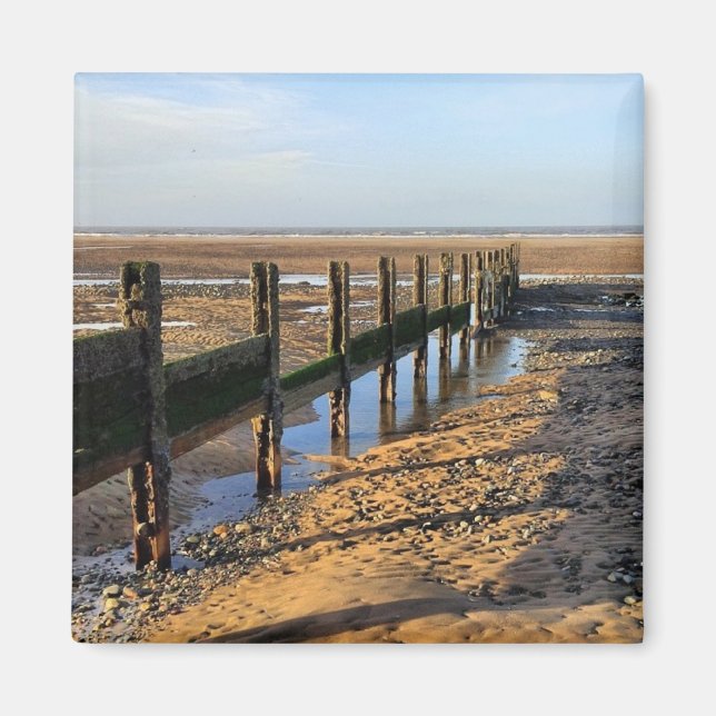 Cleveleys Beach Magnet (Front)