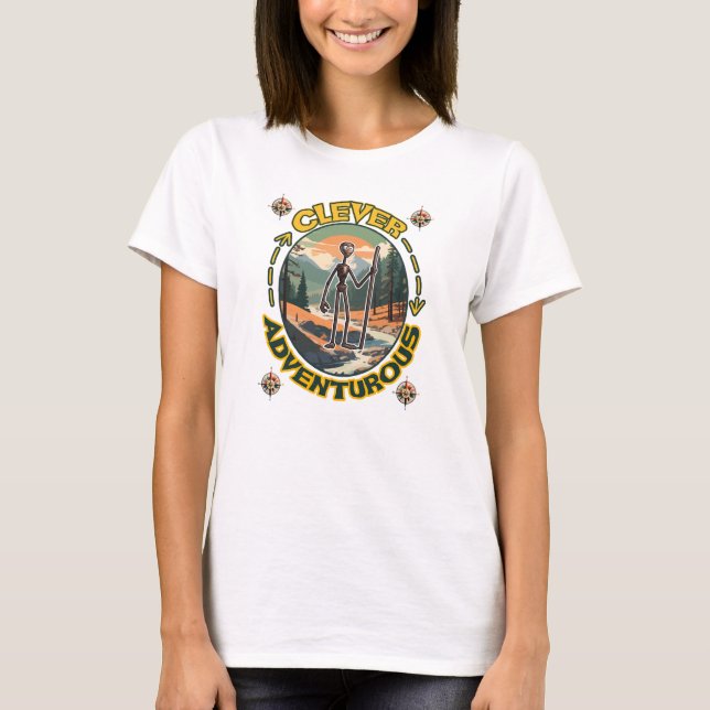 Clever Adventurous T-Shirt (Front)