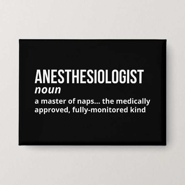 Clever Anesthesiologist Definition (Front)