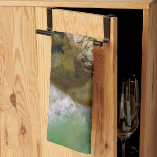 Clever Brown Squirrel – Forest Animal Kitchen Towel