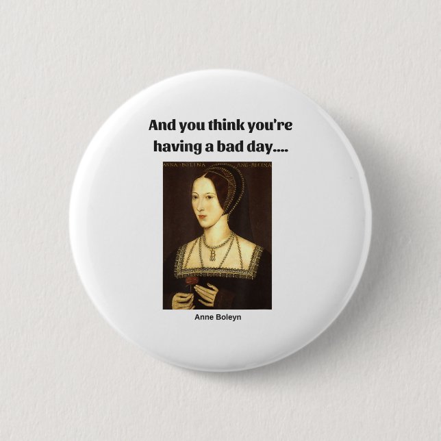 Clever Creations Blue Uni-adults Modern Round Coll 2 Inch Round Button (Front)