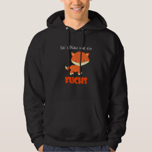 Clever Fox For Children Perfect Idea For Girls Hoodie