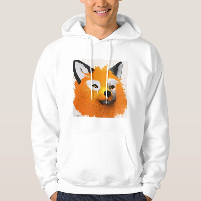 Clever Fox T-Shirt – Embrace Your Wild Side Hoodie (Front)