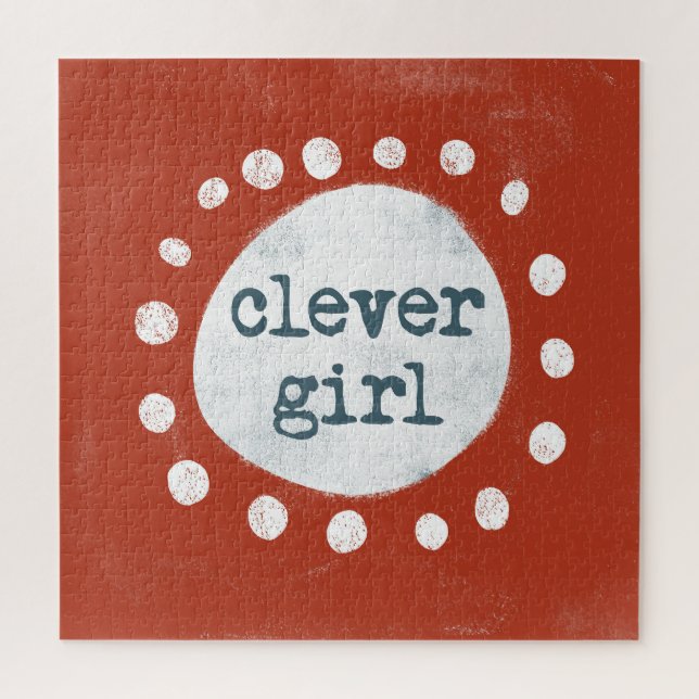 Clever Girl Jigsaw Puzzle (Vertical)