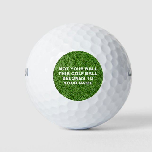 Clever Identity Golf Ball (Front)