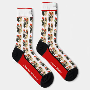 Clever Pileated Woodpecker Socks