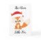 Clever Whimsical Fox Greeting Card
