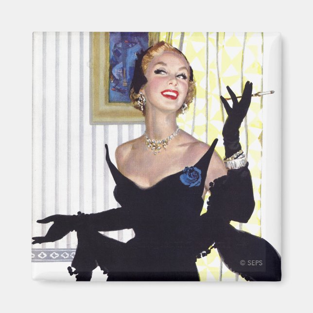 Clever Women Are Dangerous Too 2 Magnet (Front)