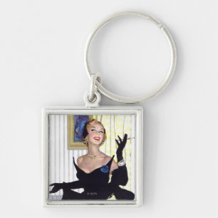 Clever Women Are Dangerous Too Keychain