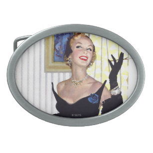 Clever Women Are Dangerous Too Oval Belt Buckle