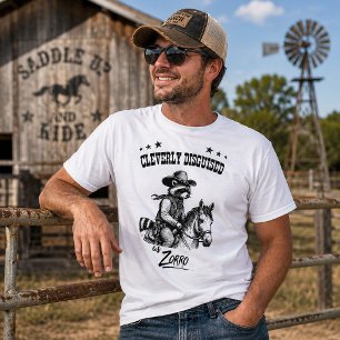 Cleverly Disguised as Zorro T-Shirt