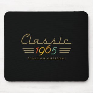Clic 1965 Limited Edition 60 Year Old 60th Birthda Mouse Pad