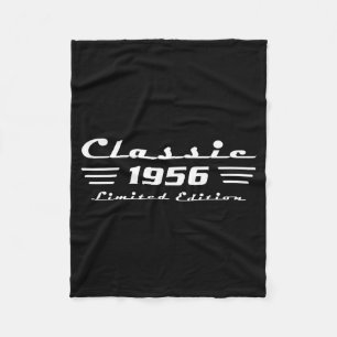 Clic 70 Birthday Decorations Men 70yr 1956 70th Bi Fleece Blanket