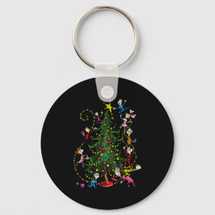 Clic Christmas Tree  Keychain