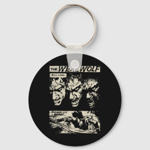 Clic Horror Movie Monster Horror Comic Werewolf Ma Keychain