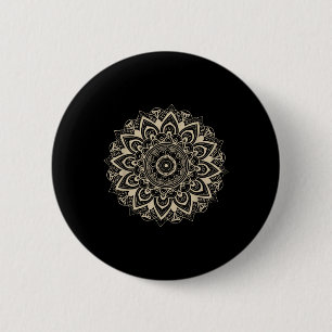 Clic Mandala Style 86 47 Subtle Anti Trump Resist 2 Inch Round Button