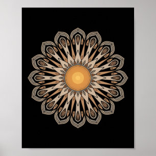 Clic Mandala Style 86 47 Subtle Anti Trump Resist Poster