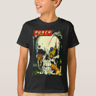 Clic Monster Poster Horror Comic Book T-Shirt