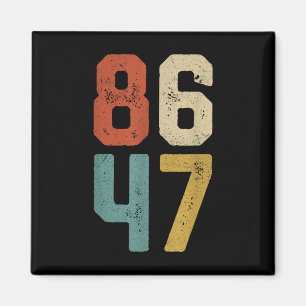 Clic Retro Vintage 80s Style 86 47  Magnet