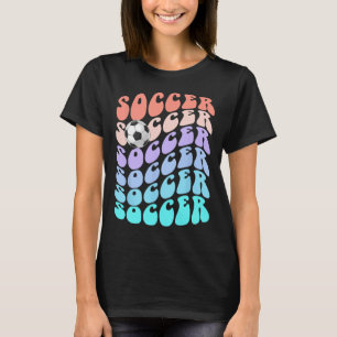 Clic Soccer Just Girl Who Loves Pink Score Game Go T-Shirt