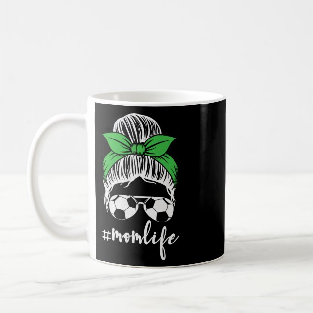 Clic Soccer Player Shades  Coffee Mug (Left)