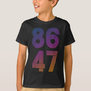 Clic Vintage 80s Style 86 47 Anti Trump _2 T-Shirt