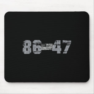 Clic Vintage 80s Style 86 47 Anti Trump 8647 _1 Mouse Pad