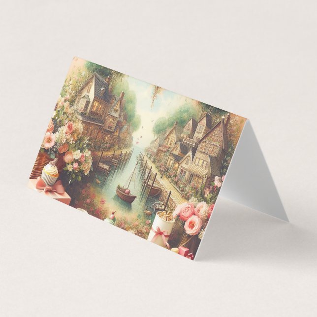 Click Customize it Change to Your Own Business Card (Front)