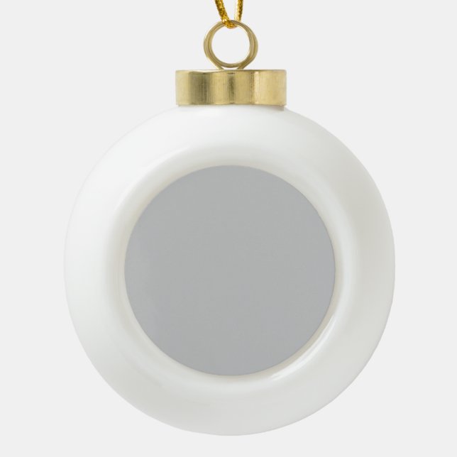 Click Customize it Change to Your Own Ceramic Ball Christmas Ornament (Front)