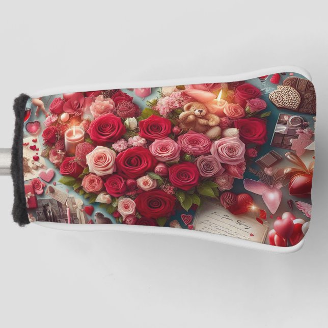 Click Customize it Change to Your Own Golf Head Cover (Front)
