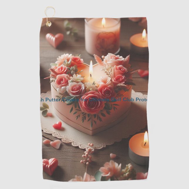 Click Customize it Change to Your Own Golf Towel (Front)