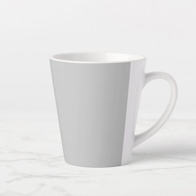 Click Customize it Change to Your Own Latte Mug (Right)