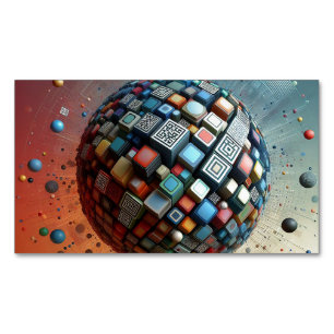 Click Customize it Change to Your Own Magnetic Business Card