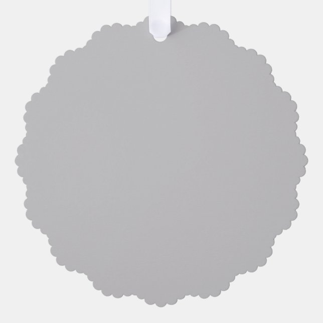 Click Customize it Change to Your Own Ornament Card (Front)