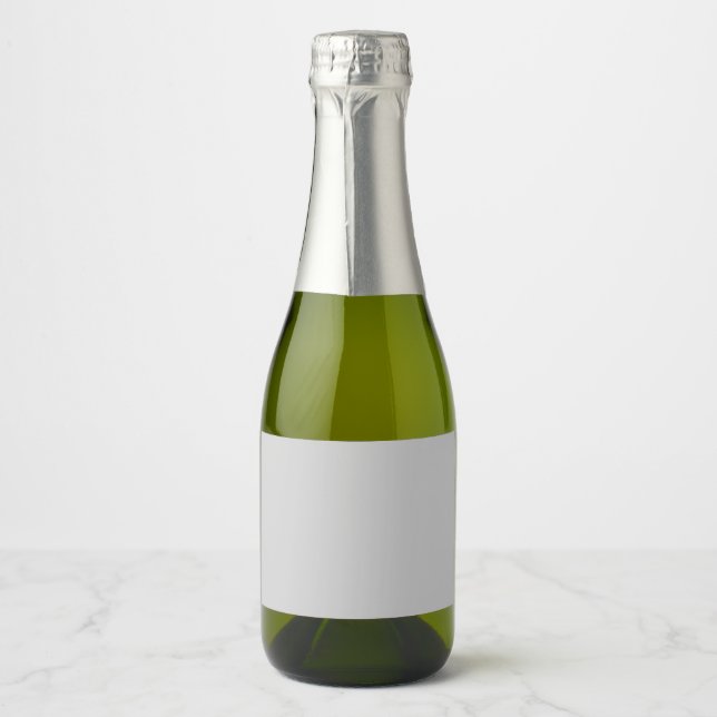 Click Customize it Change to Your Own Sparkling Wine Label (Front)