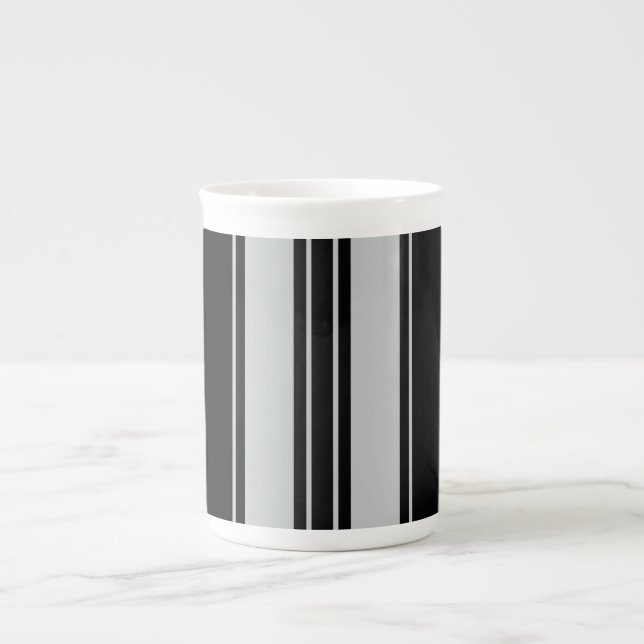 Click Customize to Change Grey to Your Colour Pick Bone China Mug (Front)