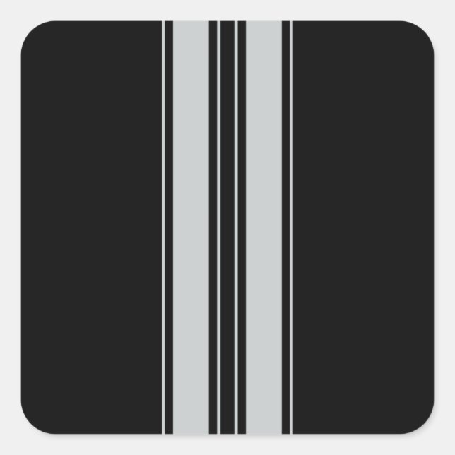 Click Customize to Change Grey to Your Colour Pick Square Sticker (Front)