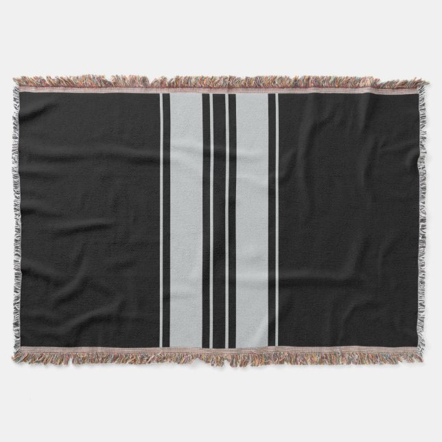 Click Customize to Change Grey to Your Colour Pick Throw Blanket (Front)