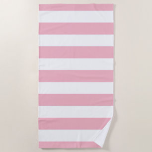 Click Customize to Change Pink Decor to Your Colou Beach Towel