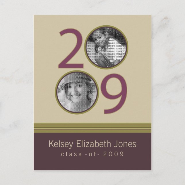 CLICK HERE for 2010 Graduation Announcement Postcard (Front)