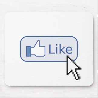 Click on "like" Mouse Pad