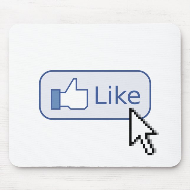 Click on "like" Mouse Pad (Front)