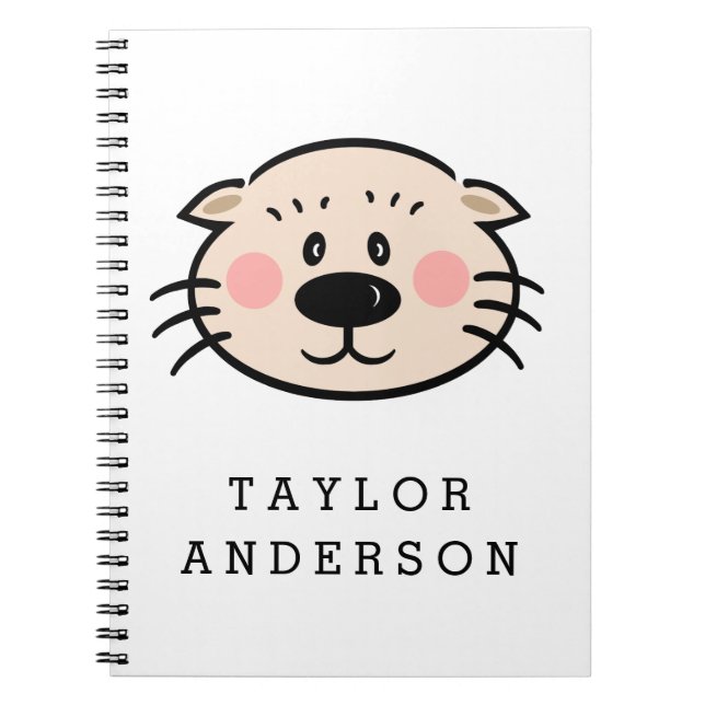 (click to change background colour ) Notebook (Front)