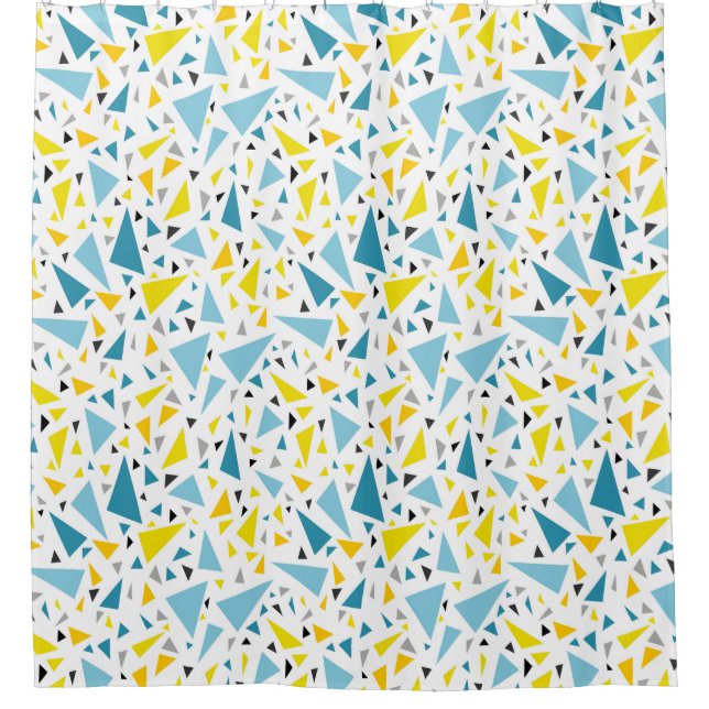 Click to favourite design  Yellow and blue triangl (Front)