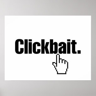 Clickbait. Poster