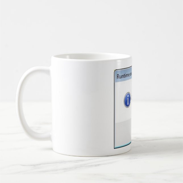 ClickOKtoTerminate Coffee Mug (Left)