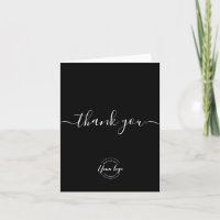 Client Appreciation Black White Customizable